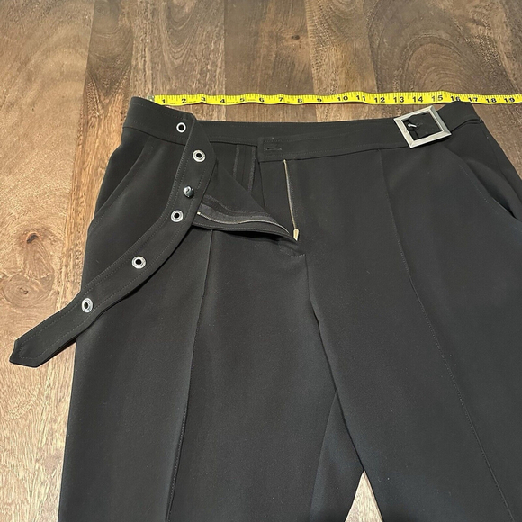 St. John Black Wide-Leg Pants - Picture 11 of 13